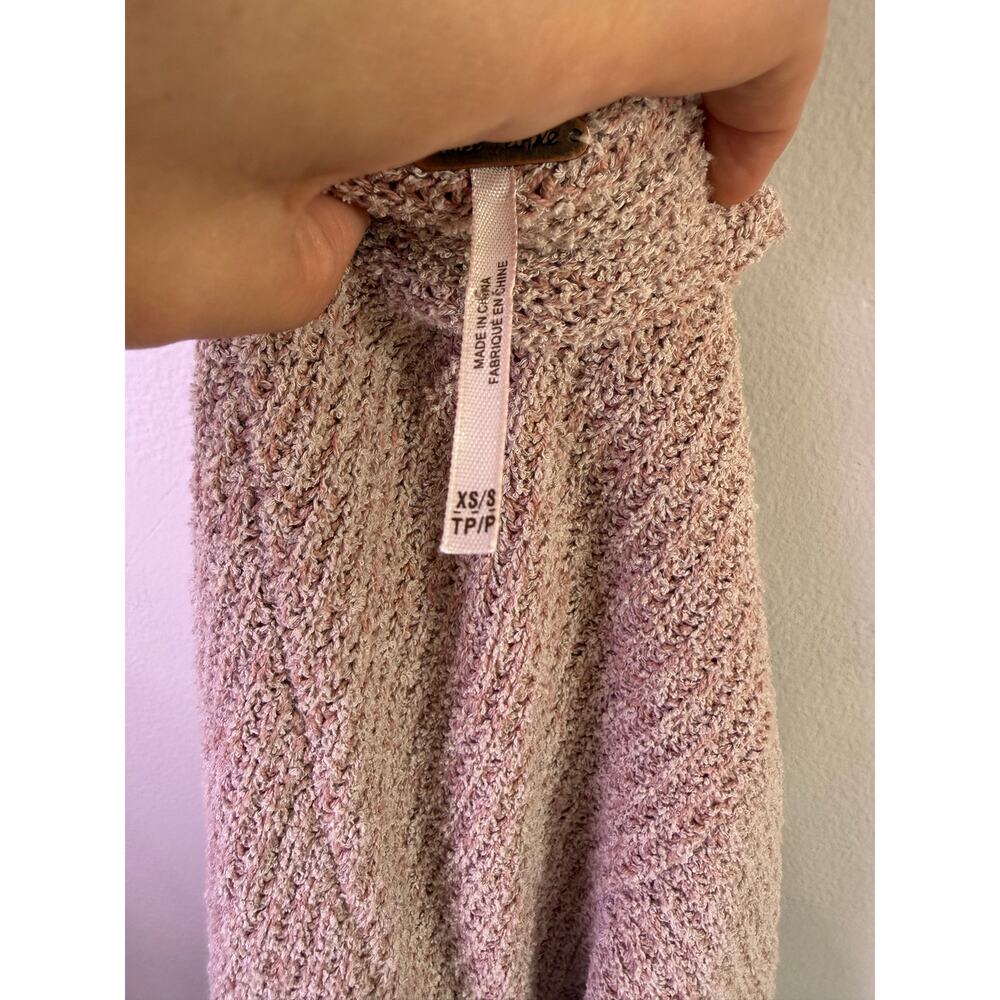 Free People Low Tide Cardigan Sweater Oversized Open Front XS/S - Picture 6 of 8